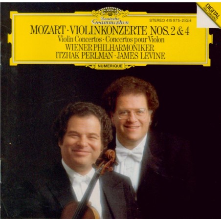 MOZART - Perlman - Concerto pour violon et orchestre n°2 en ré majeur K